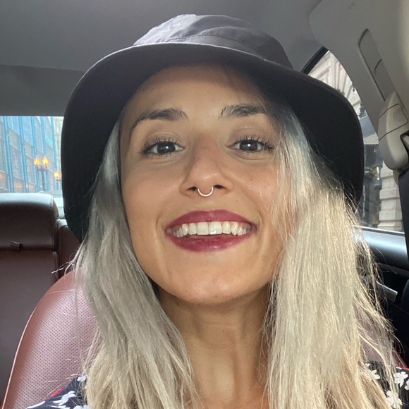 EXPRESS | Black Bucket Hat - Picture 1 of 5